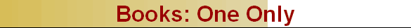 Books: One Only