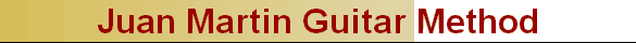Juan Martin Guitar Method